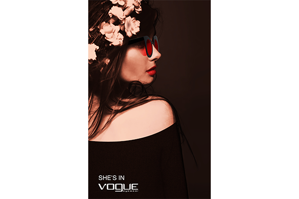 pavan arianna design project billboard graphic vogue eyewear travel agency woman violence illustration photoshop visual 3d model rendering